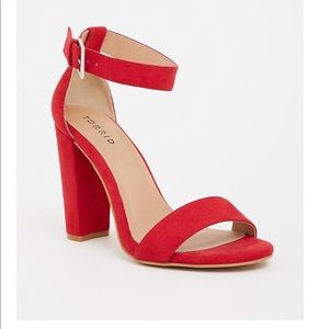 TORRID RED HEELS
